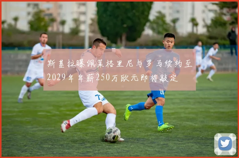 斯基拉曝佩莱格里尼与罗马续约至2029年年薪250万欧元即将敲定